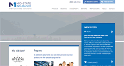 Desktop Screenshot of midstins.com